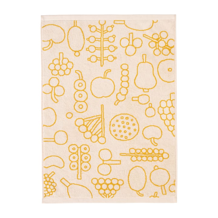 Oiva Toikka Frutta ręcznik 50x70 cm - Żółty - Iittala