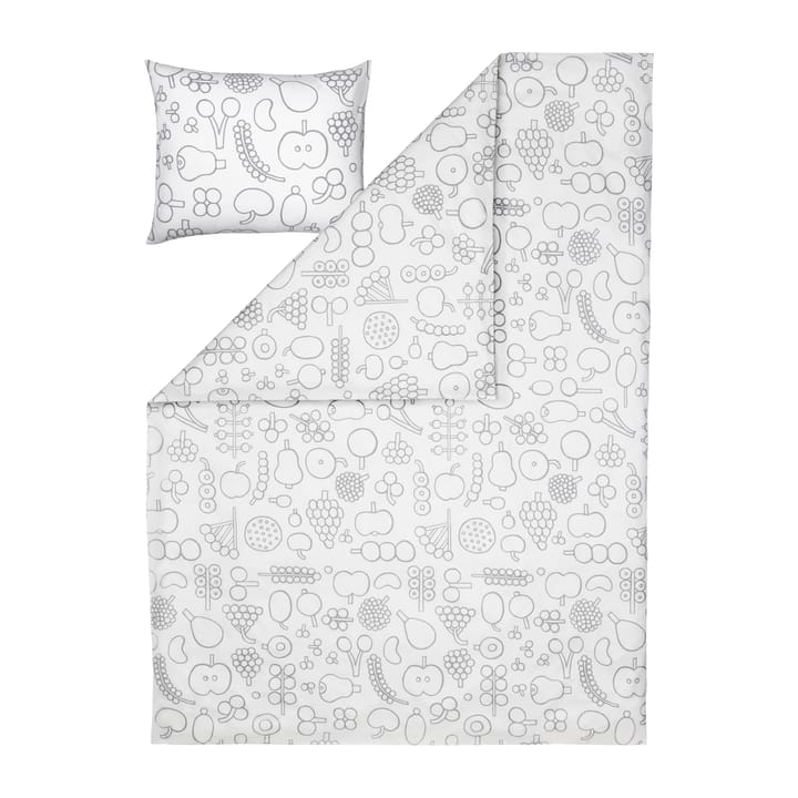Oiva Toikka Frutta zestaw pościeli 150x210 cm - Szary - Iittala