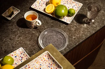 Oiva Toikka Helle A6 talerz 10x15 cm - Ametist - Iittala