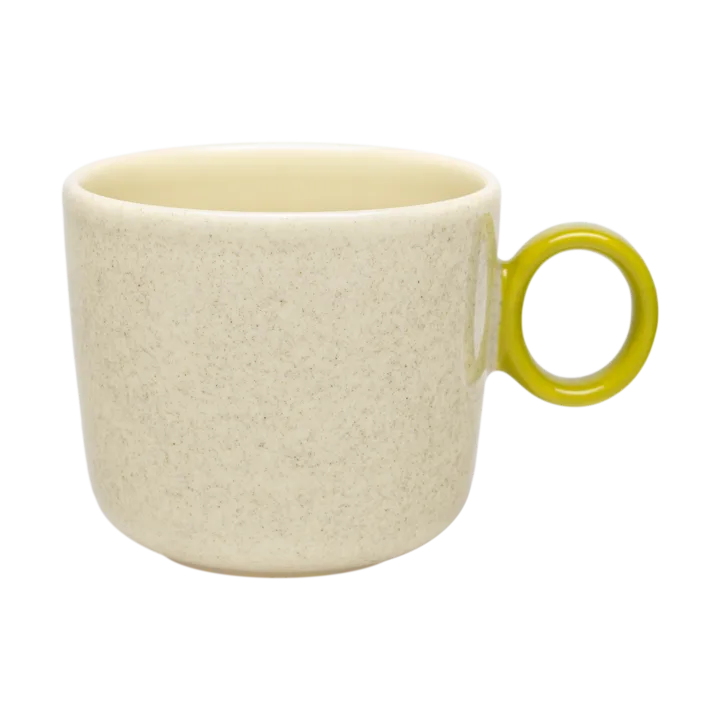 Play kubek w kropki 350 ml - Kość słoniowa-oliwkowy - Iittala