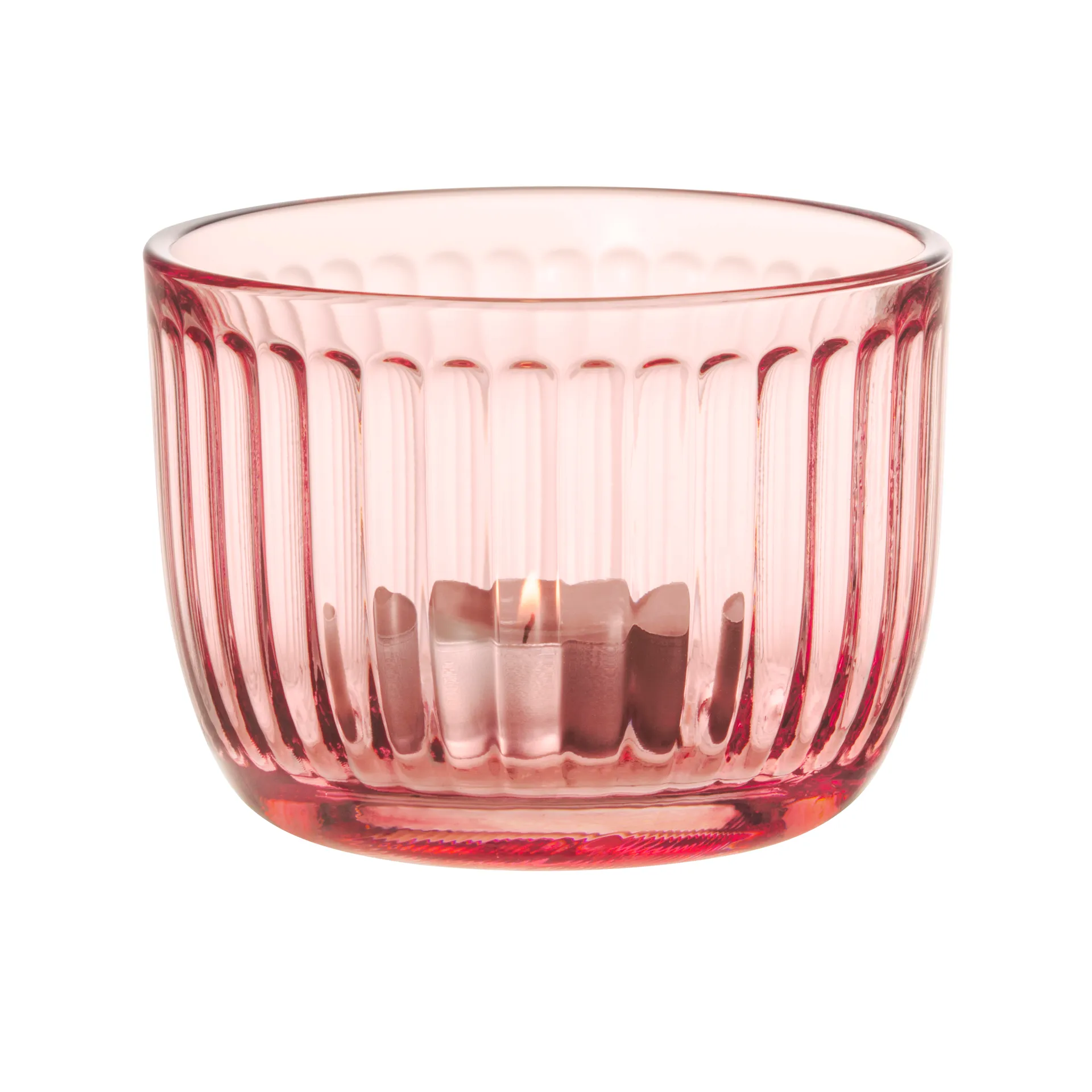 Raami świecznik 9 mm, salmon pink Iittala