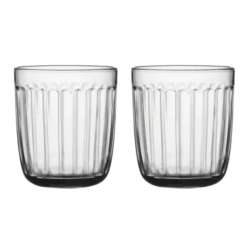 Raami szklanki do napojów 260 ml, 2‑pak - Przezroczyste - Iittala