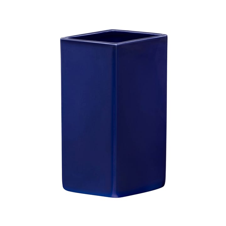 Ruutu wazon ceramiczny 180 mm, ciemny niebieski Iittala