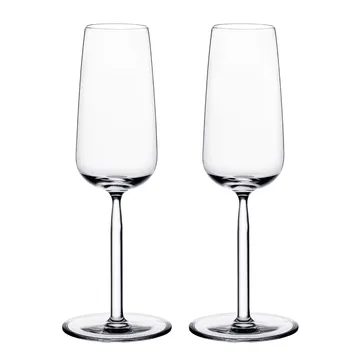 Senta kieliszki do szampana 2-pak - Zestaw 2 szt. 210 ml - Iittala