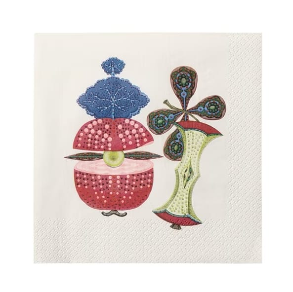 Serwetka Taika 33x33 cm, 20-pak - Czerwony - Iittala