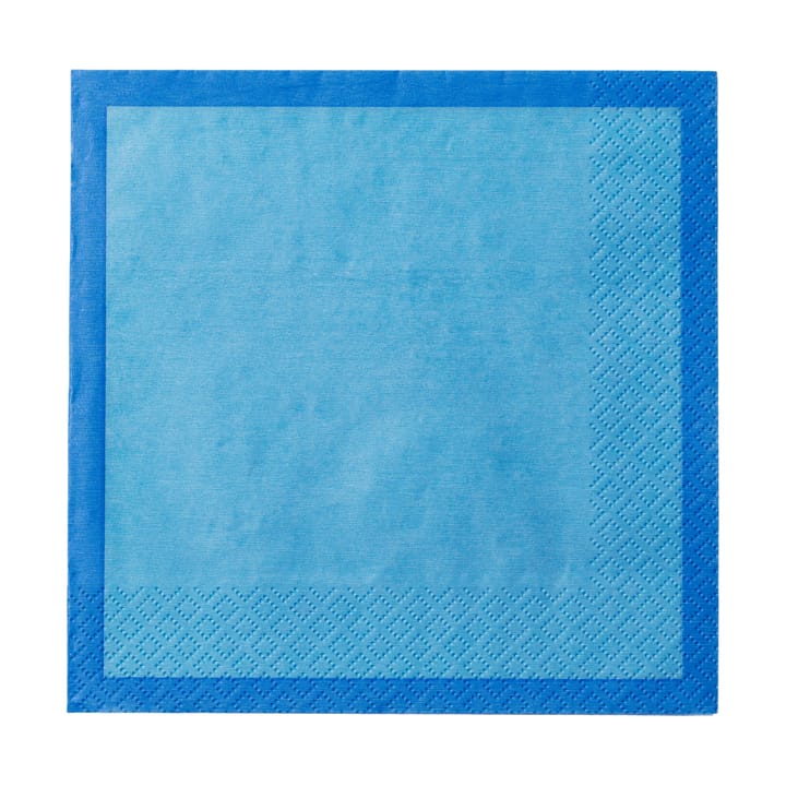 Serwetki Iittala 33x33 cm 20-pak - Elektryczny niebieski - Iittala