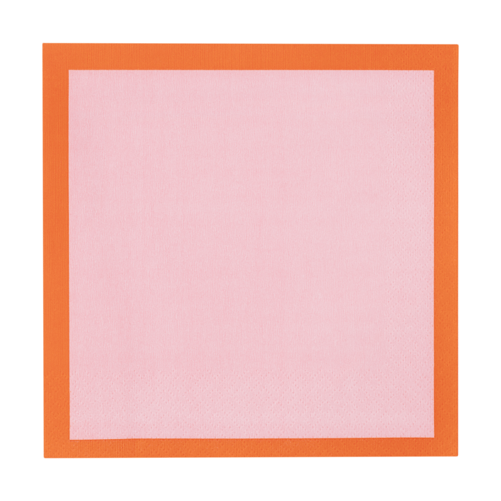Serwetki Play 33x33 cm 20 szt. - Różowo-pomarańczowe - Iittala