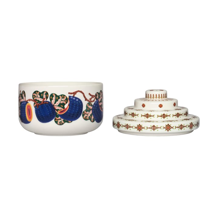 Słoik Taika Sato Ø14,5x15 cm, Biały-wielobarwny Iittala