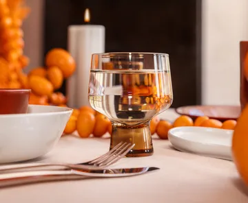 Solare kieliszek na nóżce 290 ml, 2‑pak - Len - Iittala