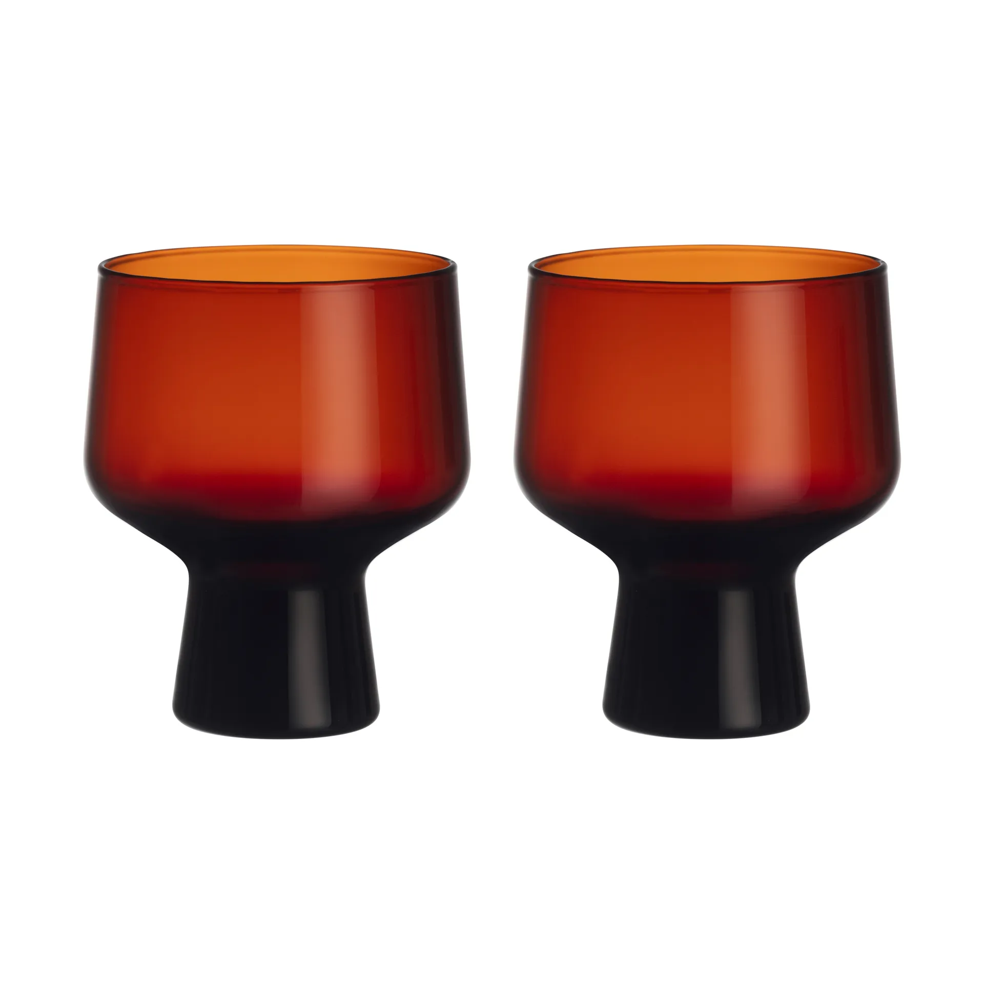 Solare kieliszek na nóżce 290 ml, 2‑pak, Miedziany Iittala