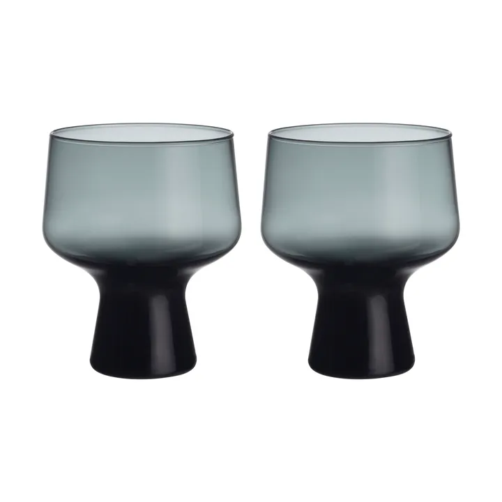 Solare kieliszek na nóżce 290 ml, 2‑pak - Stalowoszary - Iittala