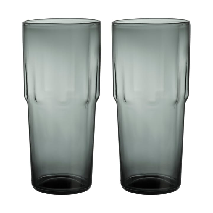 Solare szklanka wysoka 39 cl 2-pak - Stalowoszary - Iittala