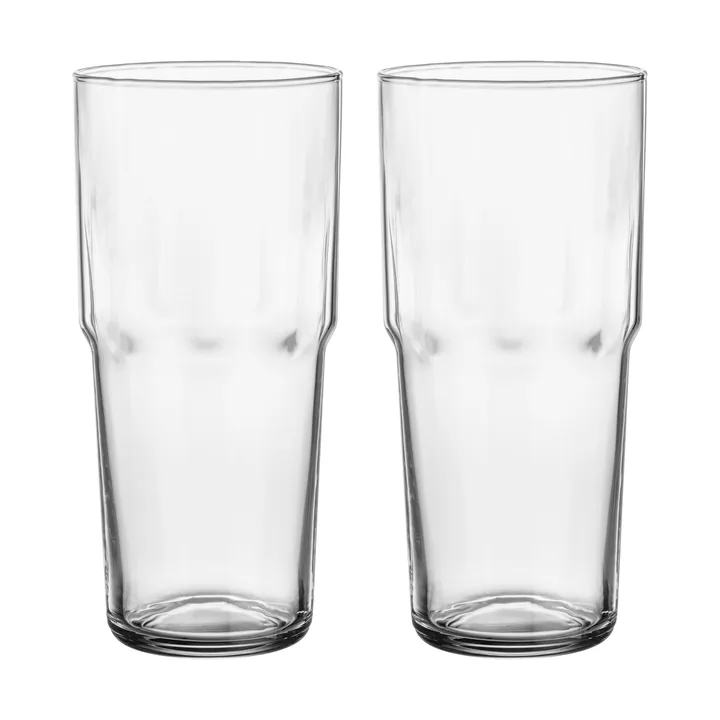 Solare wysokie szklanki do napojów 390 ml, 2‑pak - Jasny - Iittala