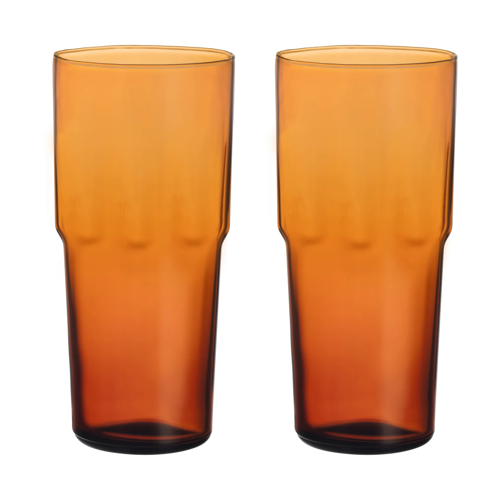 Solare wysokie szklanki do napojów 390 ml, 2‑pak, Miedziany Iittala