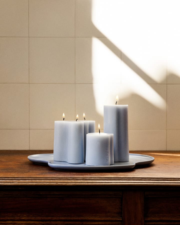 Świeca blokowa Aalto, Woda, 16 cm Iittala