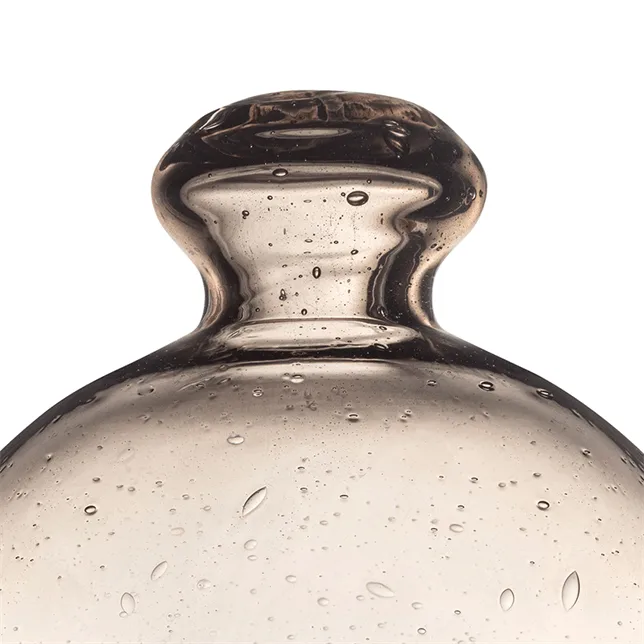 Szklana kopuła Ittala 160x220mm, Piasek, szkło bąbelkowe Iittala