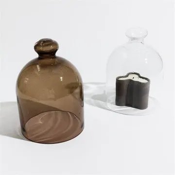 Szklana kopuła Ittala 160x220mm - Piasek, szkło bąbelkowe - Iittala