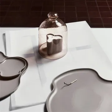Szklana kopuła Ittala 160x220mm - Piasek, szkło bąbelkowe - Iittala