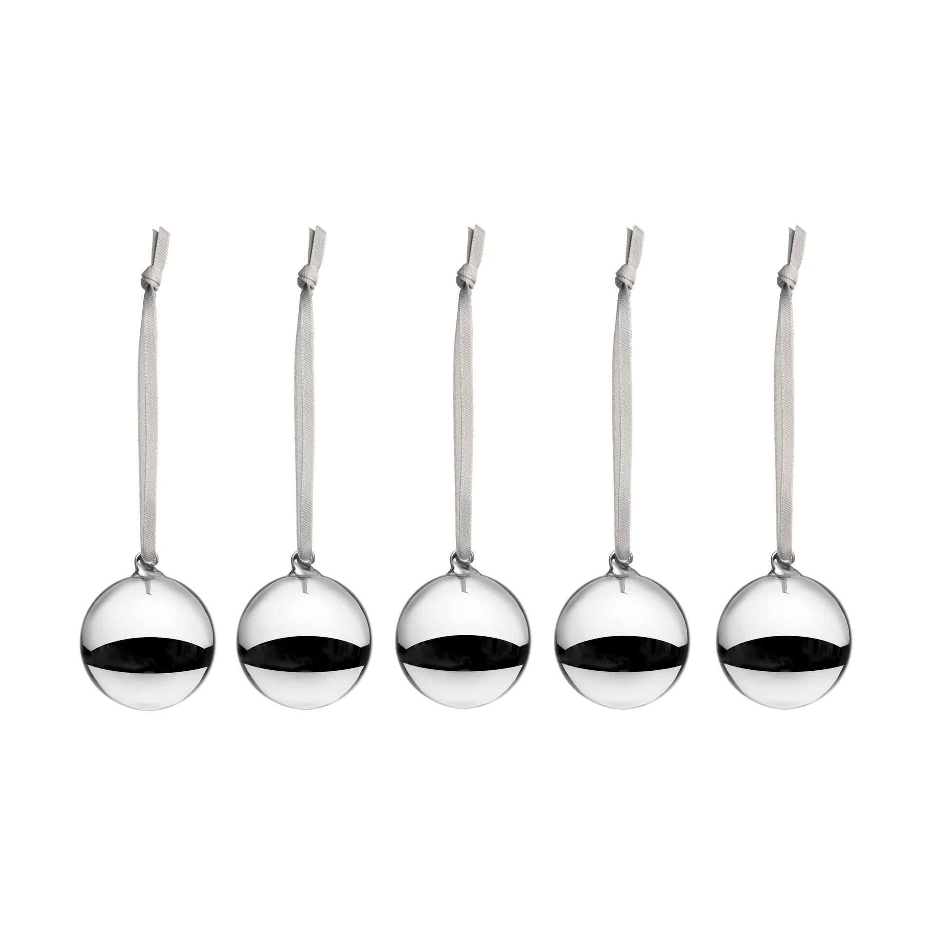 Szklana kula Iittala Ø4 cm, 5-pak, Srebrny Iittala