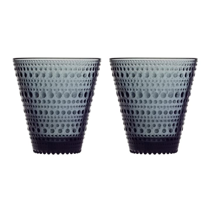 Szklanki Kastehelmi 30 ml 2 szt. - Ciemnoszare - Iittala