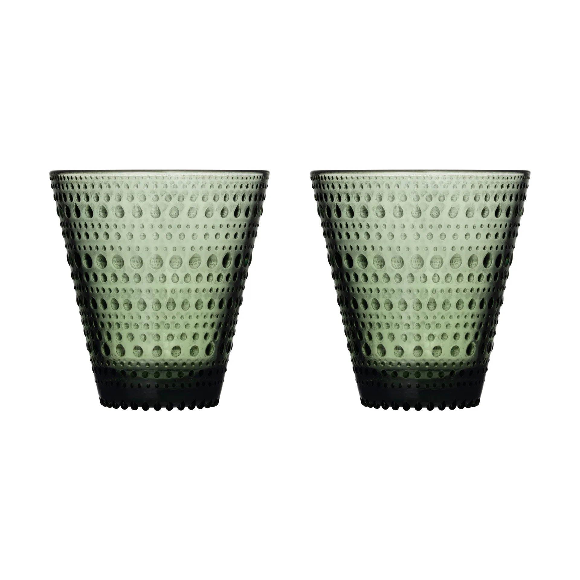Szklanki Kastehelmi 30 ml 2 szt., Sosnowa zieleń Iittala