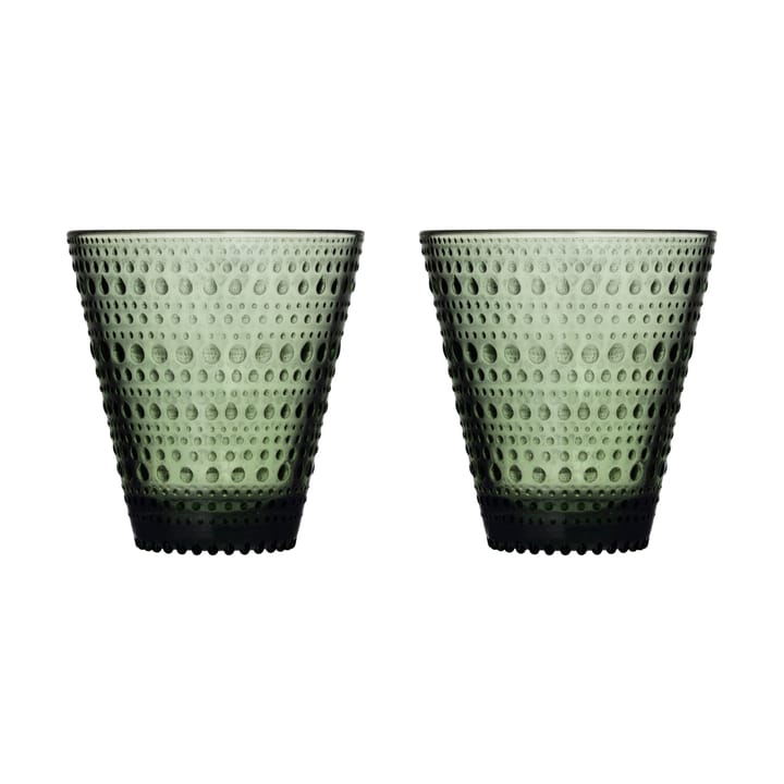 Szklanki Kastehelmi 30 ml 2 szt. - Sosnowa zieleń - Iittala