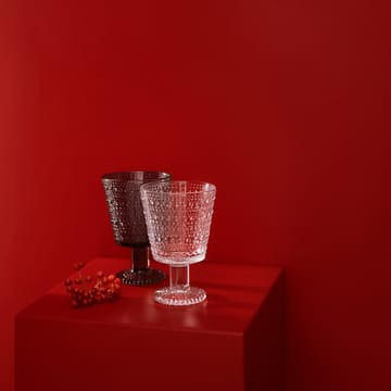 Szklanki na nożce Kastehelmi 260 ml 2 szt. - Przezroczyste - Iittala