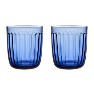 Szklanki Raami 26 cl 2 szt. - Granatowe - Iittala