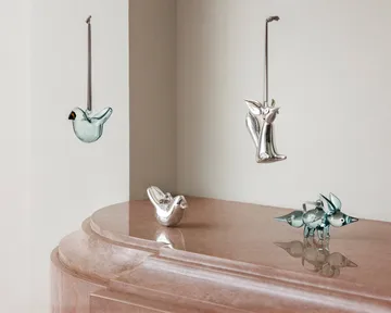 Szklany ptak Iittala - Lusterko, mini, 3 szt. - Iittala