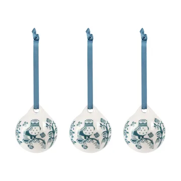 Taika dekoracja - Stalowoniebieski, 5 cm, 3 szt. - Iittala