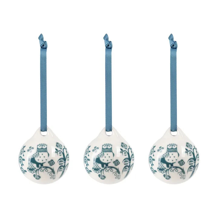 Taika dekoracja - Stalowoniebieski, 5 cm, 3 szt. - Iittala