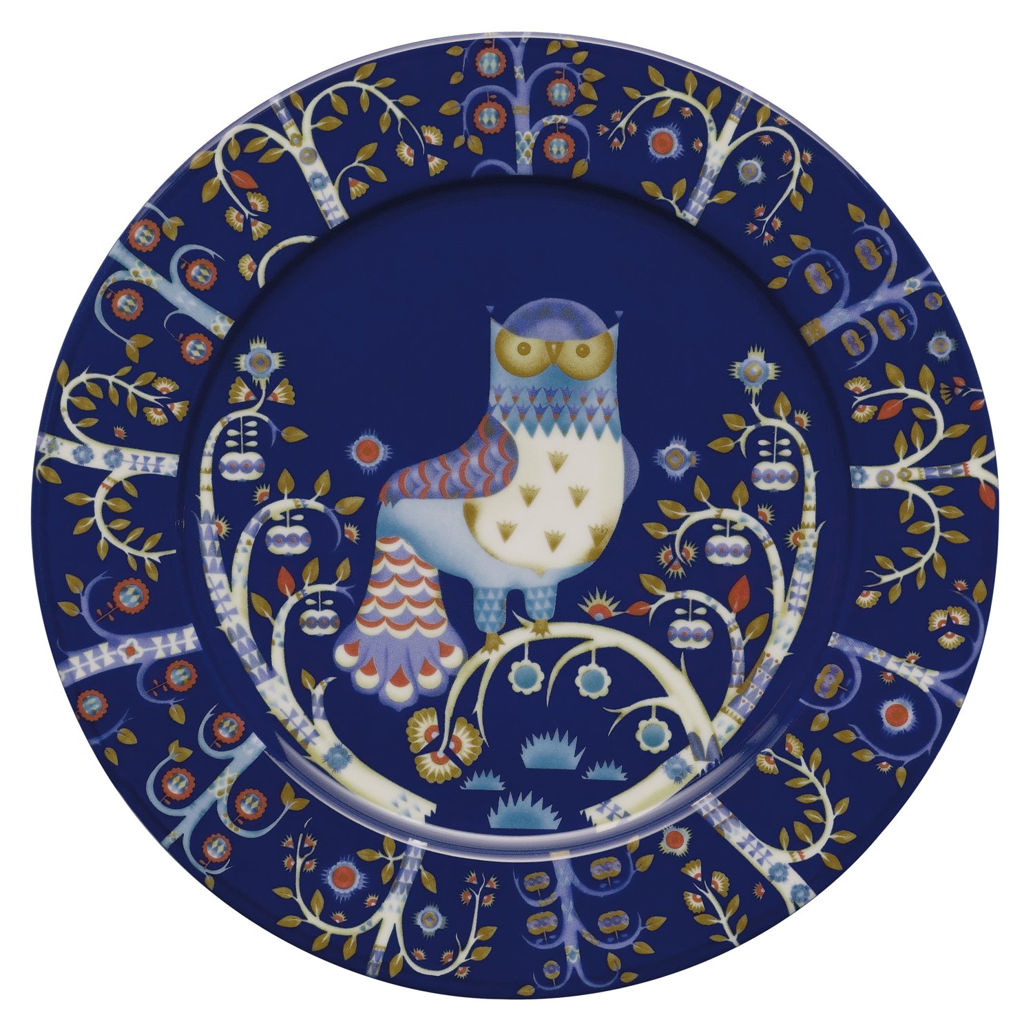 Iittala Taika talerz 30 cm niebieski | Skandynawski Design | Talerze obiadowe | Niebieski