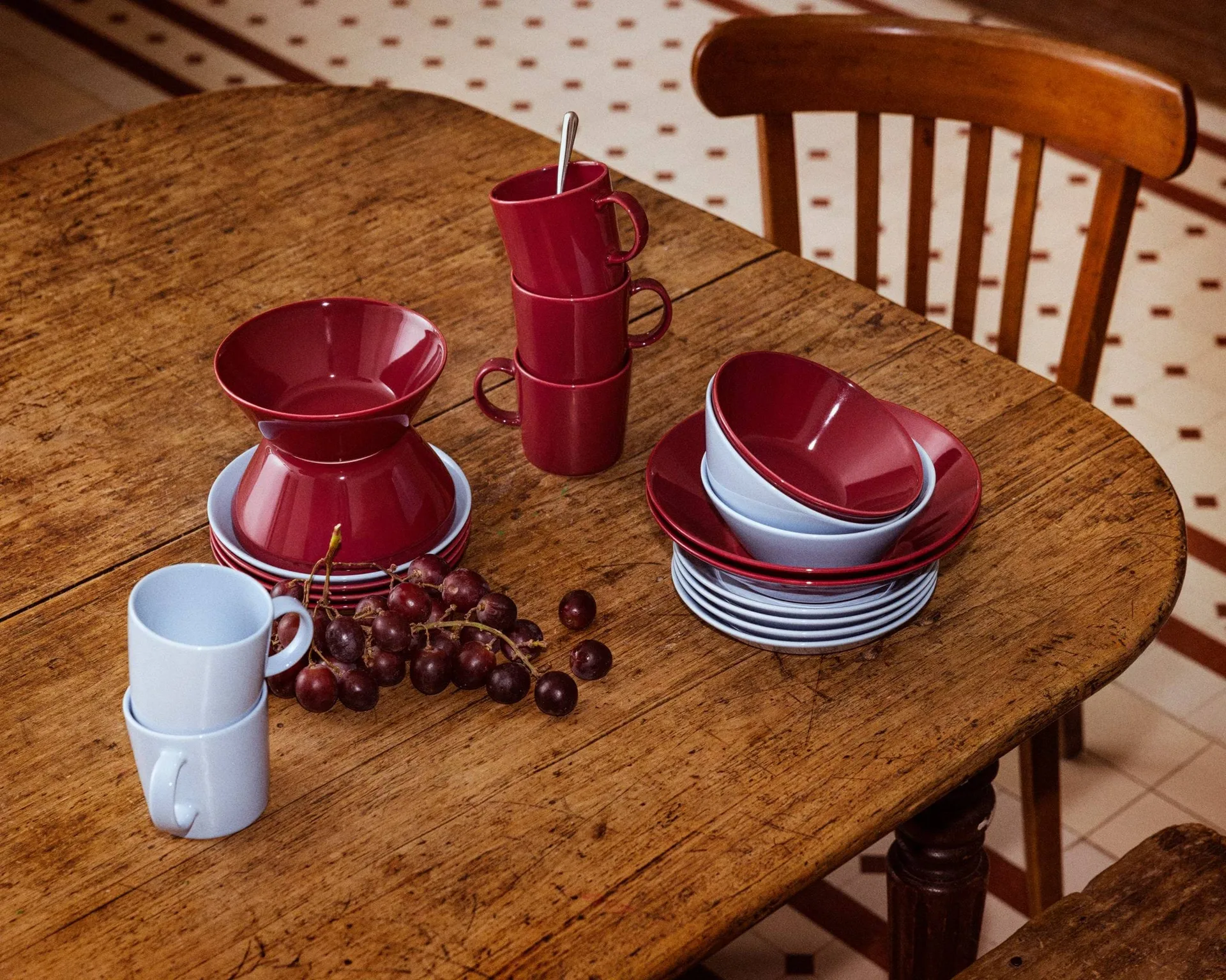 Talerz głęboki Teema, Wiśnia Iittala