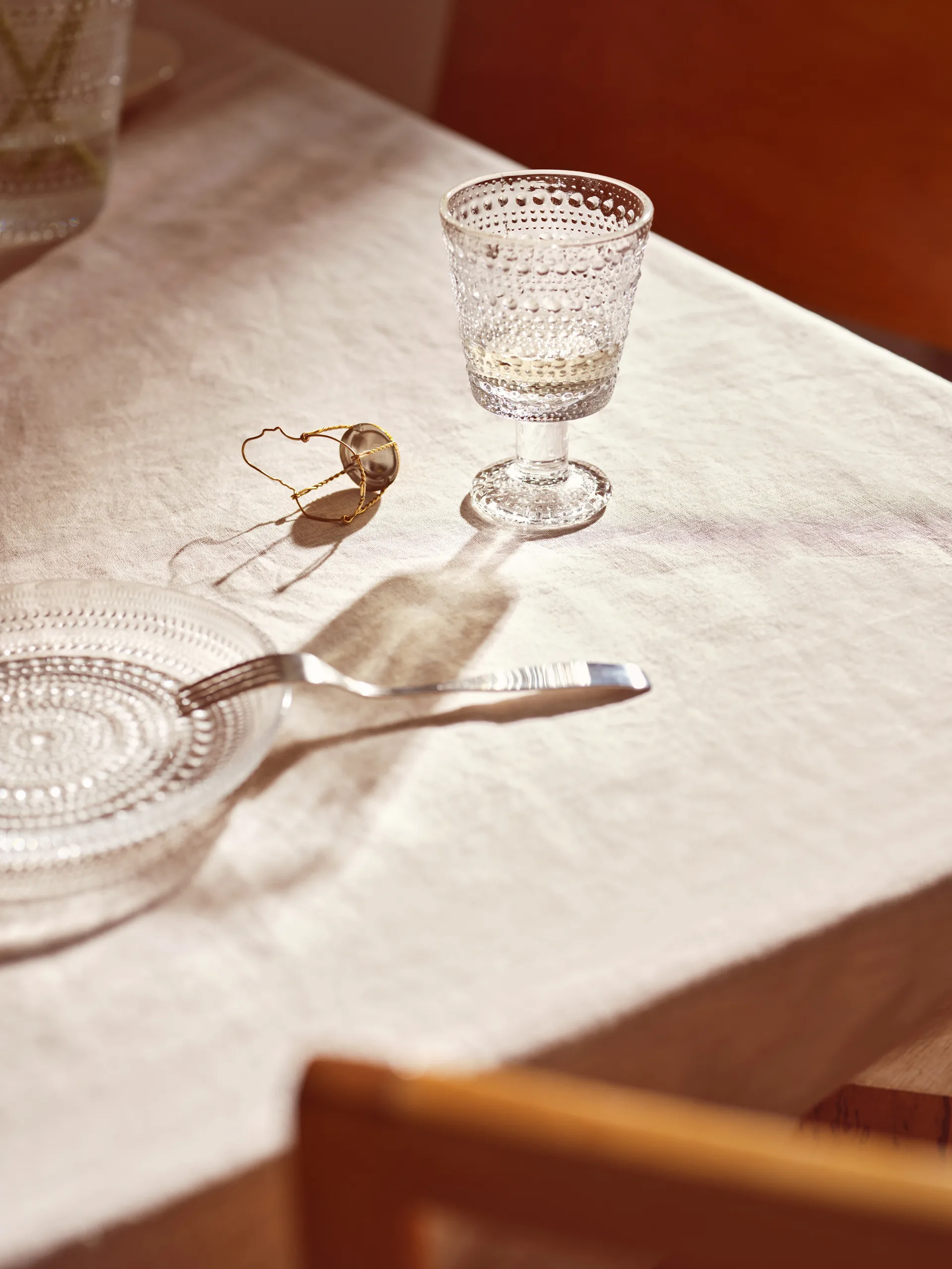 Talerz Kastehelmi Ø17 cm, Przezroczysty Iittala