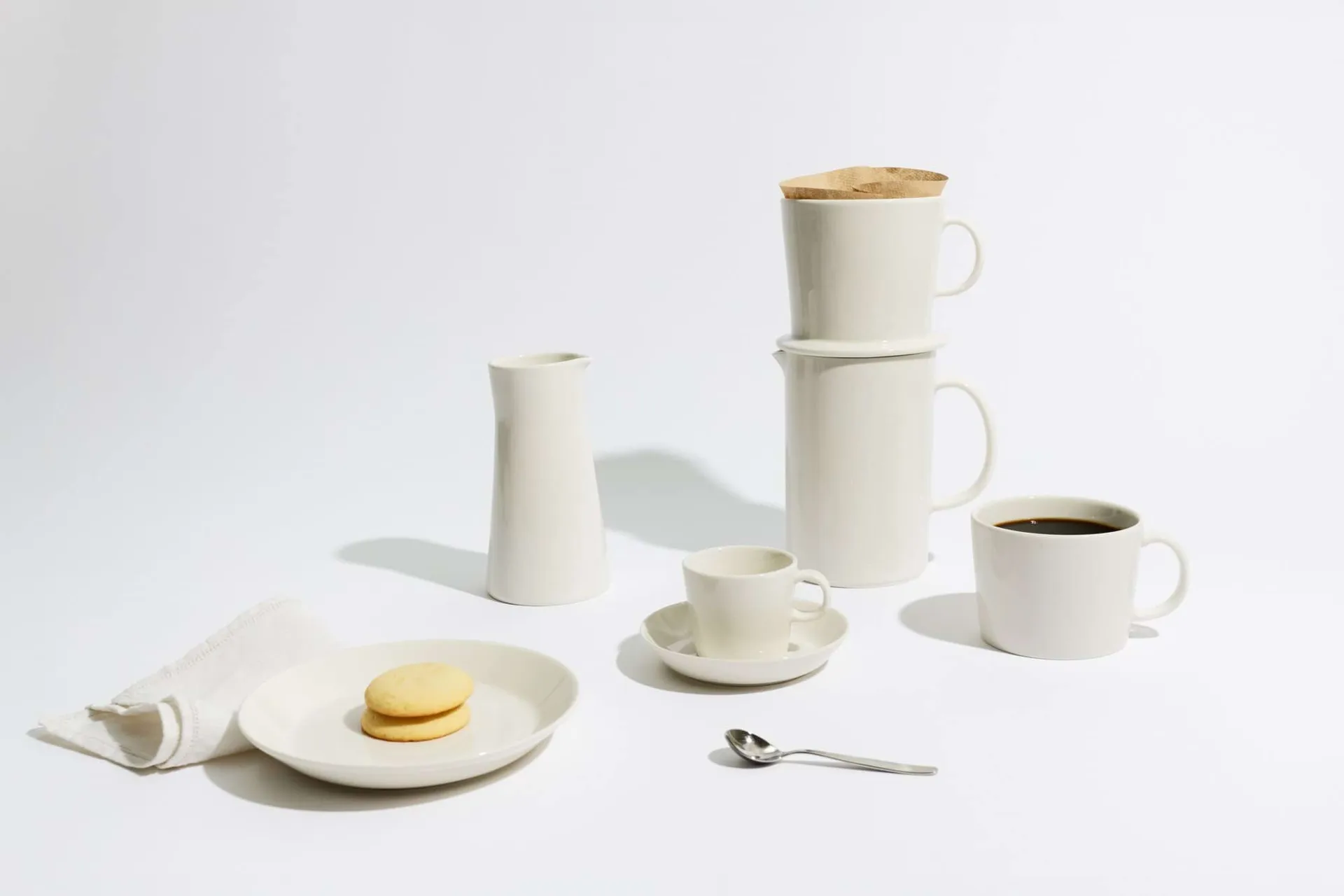 Teema dzbanek do kawy, Biały, 0,8 L Iittala