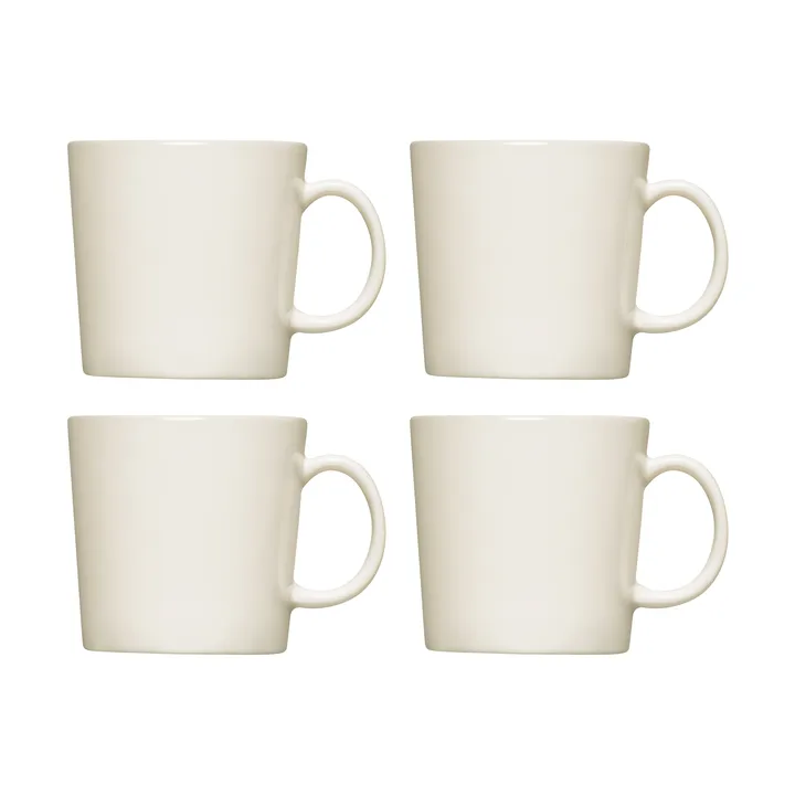 Teema kubek 300 ml, 4‑pak - Biały - Iittala