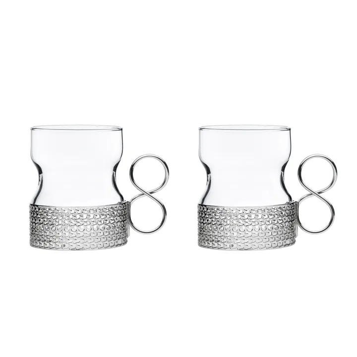 Tsaikka szklanki z uchwytami 230 ml, 2‑pak - 230 ml - Iittala