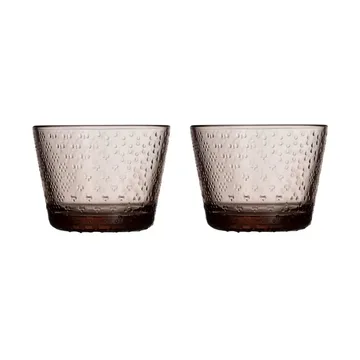 Tundra szklanki do napojów 160 ml 2‑pak - Len - Iittala