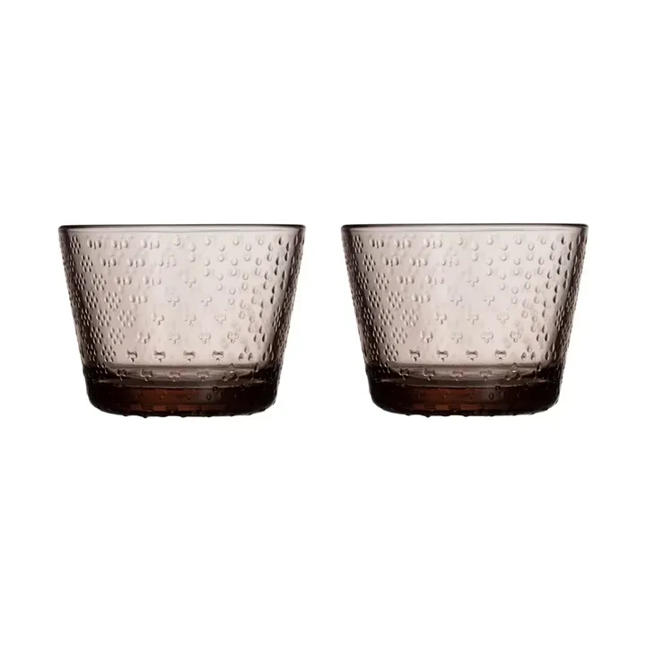 Tundra szklanki do napojów 160 ml 2‑pak - Len - Iittala