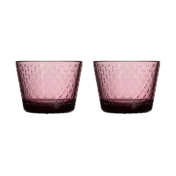 Tundra szklanki do napojów 160 ml 2‑pak - Wrzos - Iittala