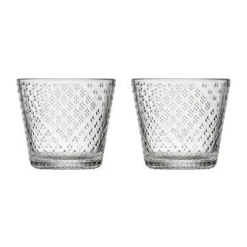 Tundra szklanki do napojów 290 ml, 2‑pak - Przezroczysty - Iittala
