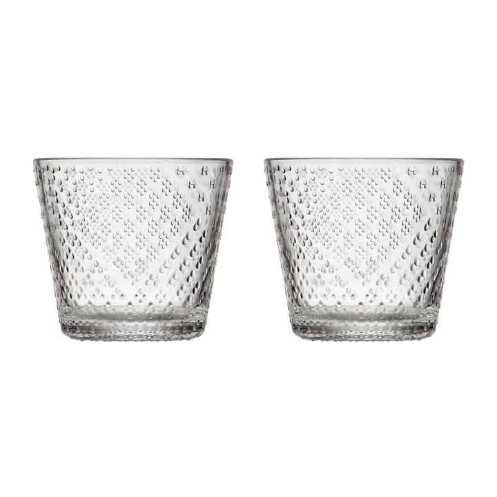 Tundra szklanki do napojów 290 ml, 2‑pak - Przezroczysty - Iittala