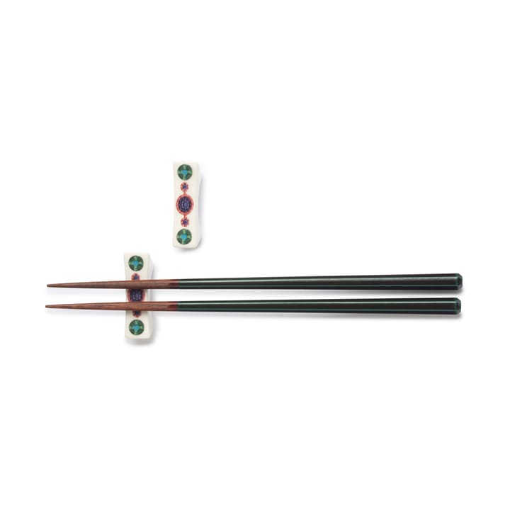 Uchwyt Taika Sato na pałeczki 2-pak, Biały-wielobarwny Iittala