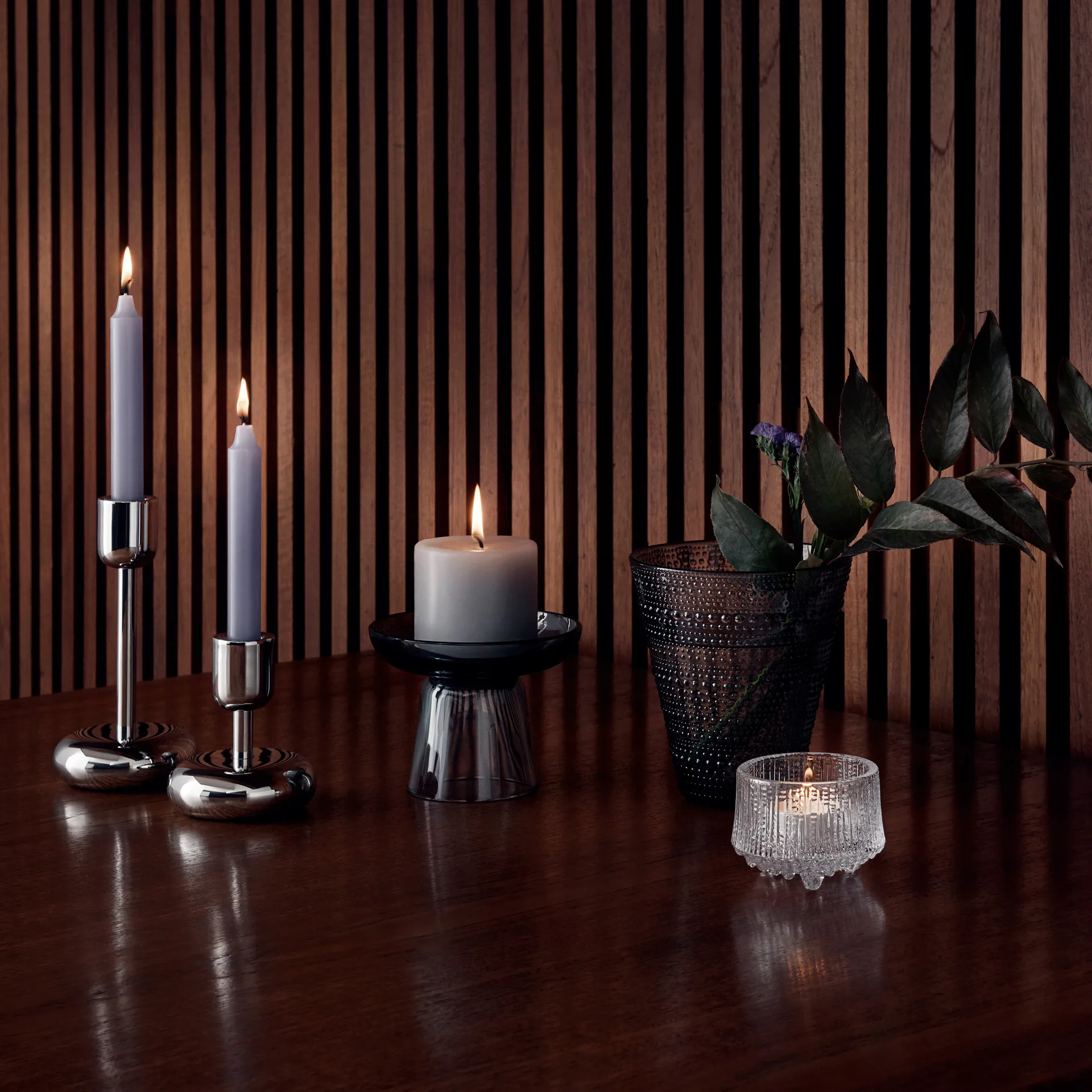 Ultima Thule świecznik 65 mm, przezroczysty Iittala