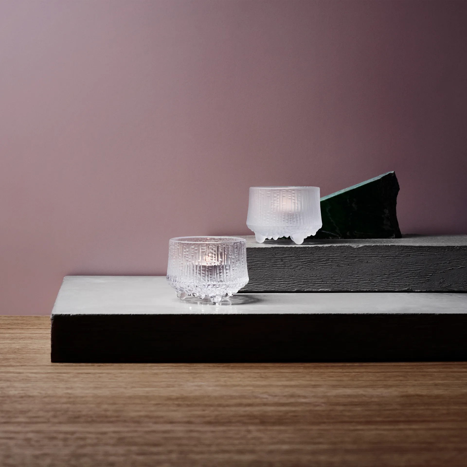 Ultima Thule świecznik 65 mm, przezroczysty Iittala