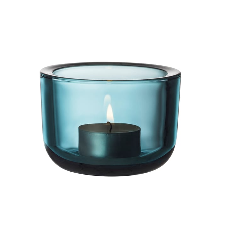 Valkea świecznik 60 mm - sea blue - Iittala