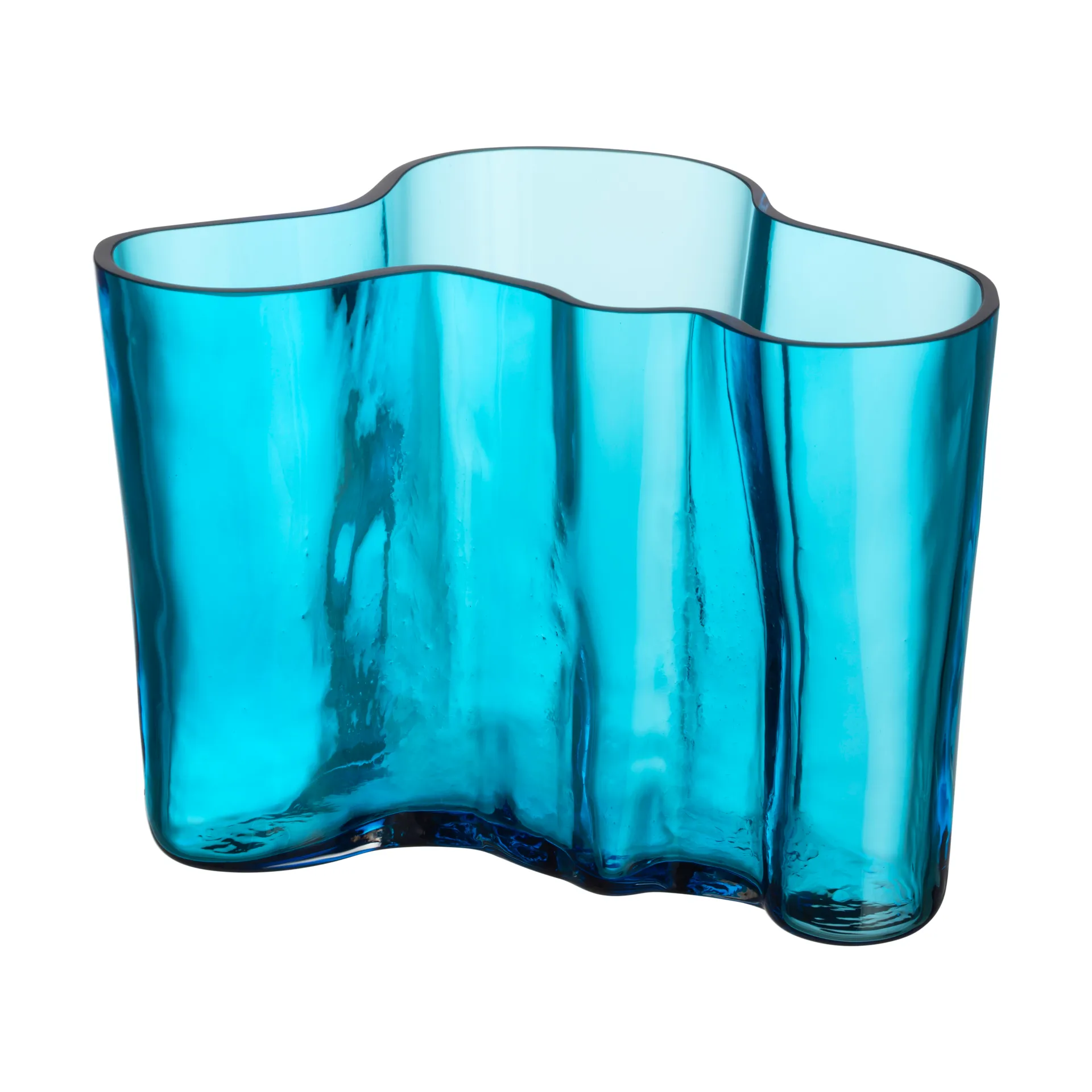 Wazon Alvar Aalto 140 mm, Turkusowy Iittala