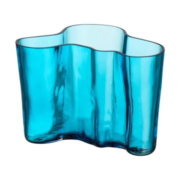 Wazon Alvar Aalto 140 mm - Turkusowy - Iittala