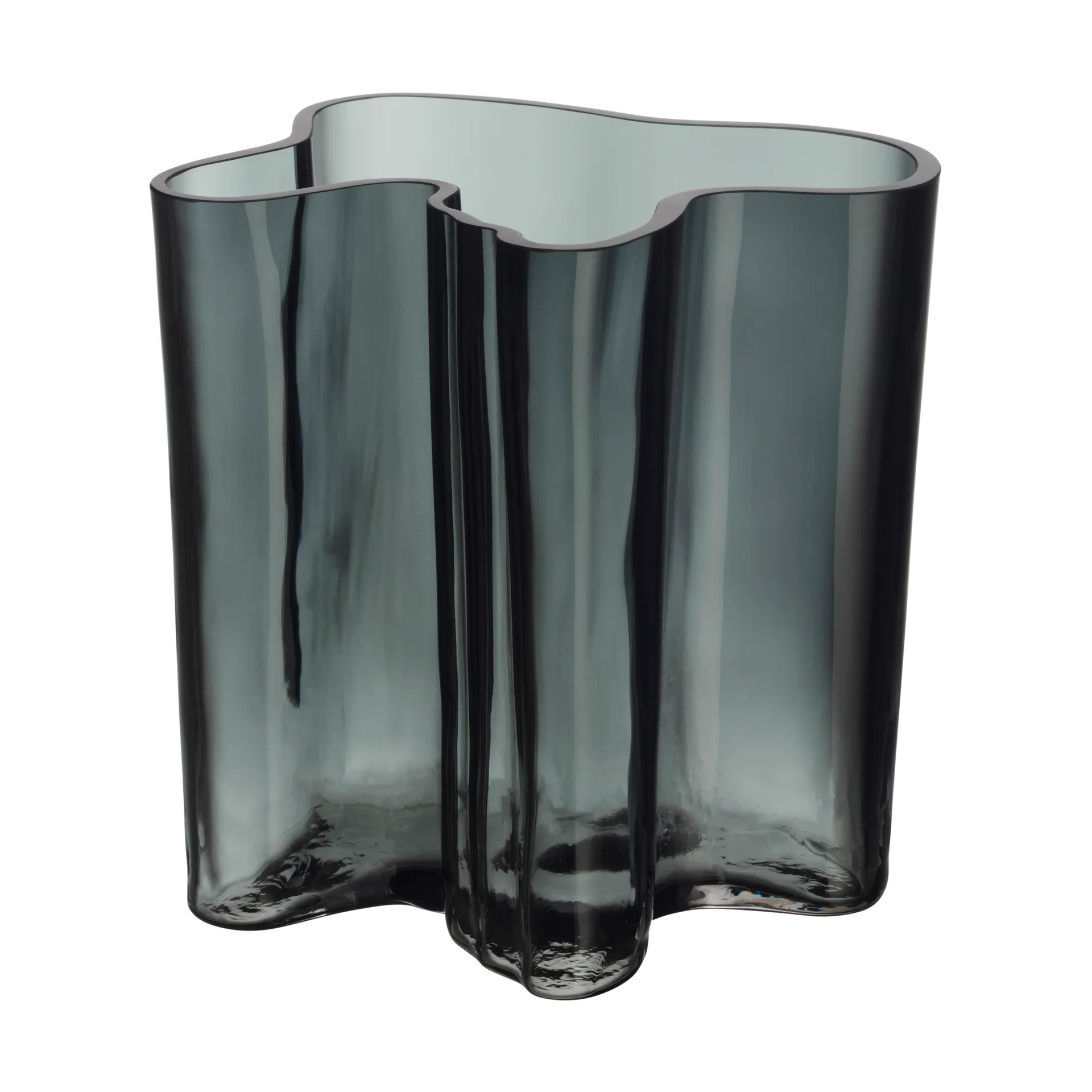 Wazon Alvar Aalto 200 mm, dark grey Iittala