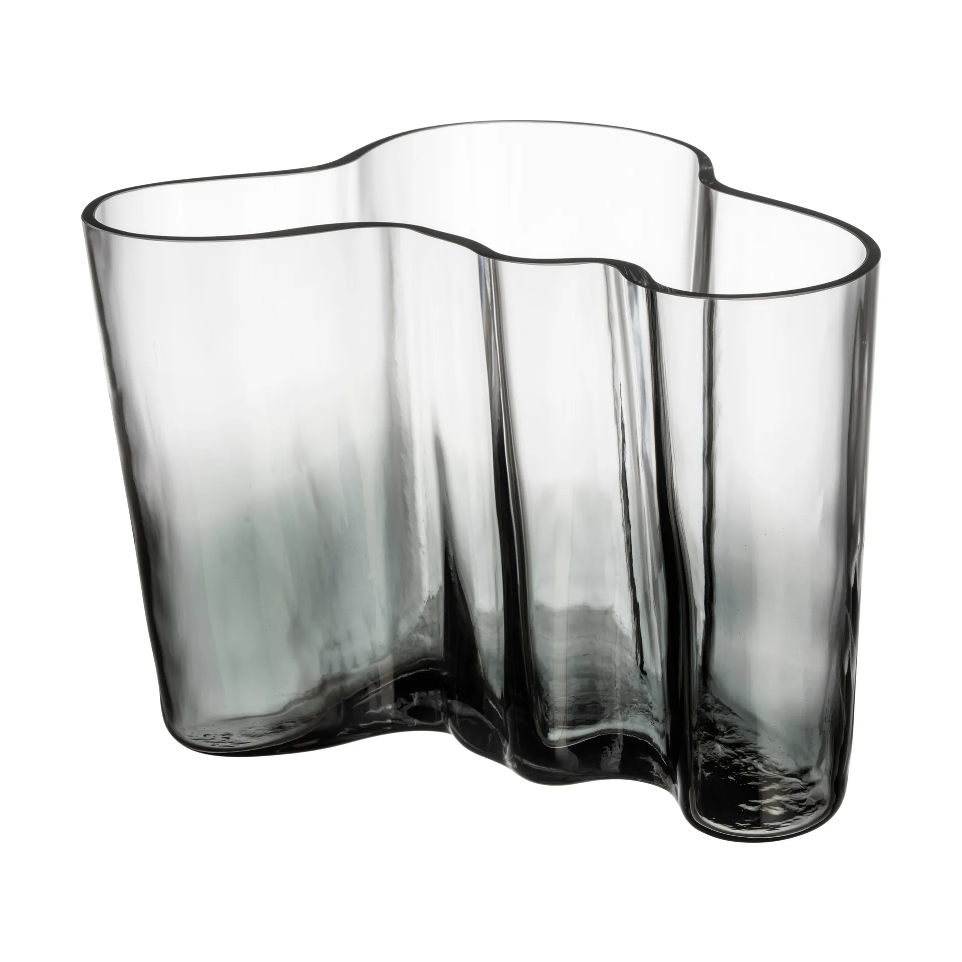 Wazon Alvar Aalto Limited Edition 140 mm, Przezroczysty-jasnoszary Iittala